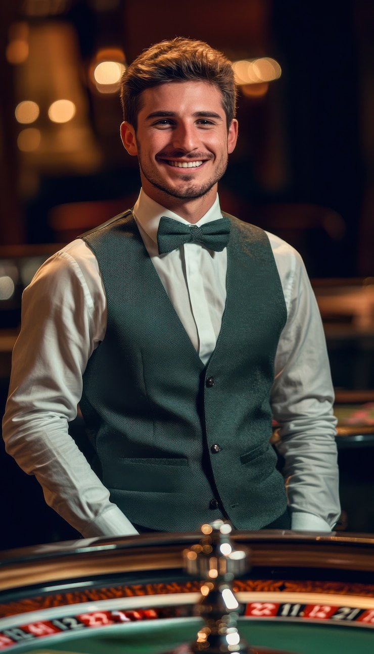 deposit 1k live Bandar Ceme studio with professional croupier dealing cards